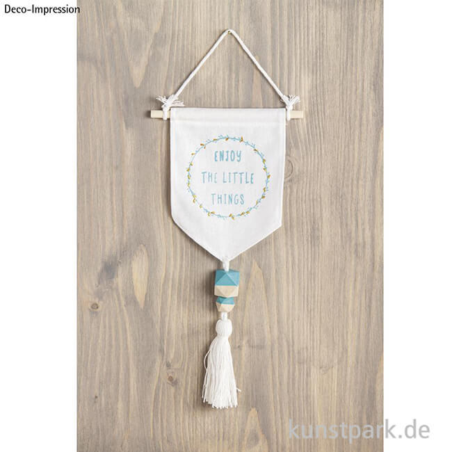 Artikelbild 2 des Artikels “Stoffwimpel zum Hängen - 3 Stück “