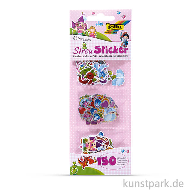 Artikelbild 2 des Artikels “Streusticker - Prinzessin, 150 Stück sortiert “