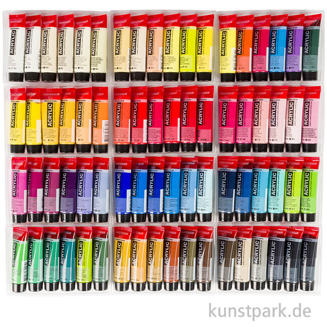 Artikelbild 2 des Artikels “Talens AMSTERDAM Acrylfarben Set mit 72 x 20 ml “