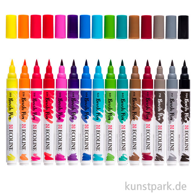 Artikelbild 2 des Artikels “Talens ECOLINE Brush Pen 15er Set “