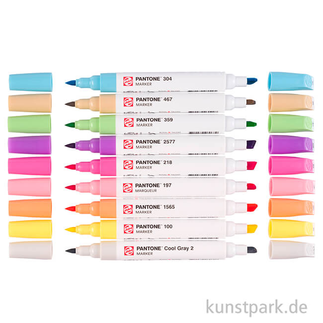 Artikelbild 2 des Artikels “Talens Pantone Marker Set - 9 Pastel Farben “