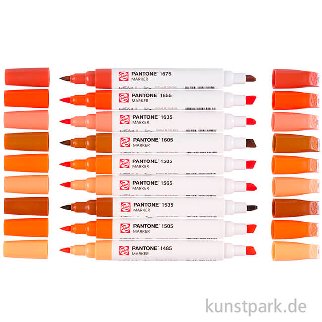Artikelbild 2 des Artikels “Talens Pantone Marker Set - 9 Warm Red Farben “