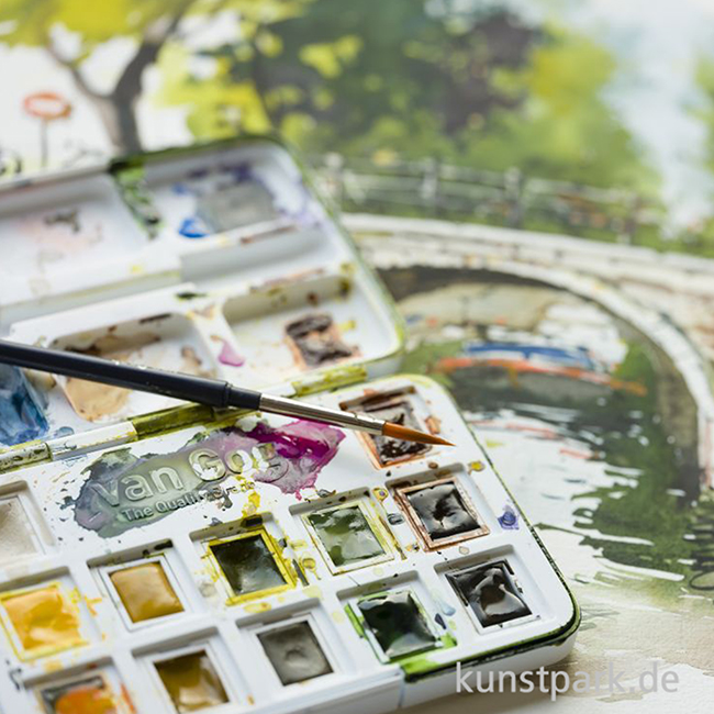 Artikelbild 2 des Artikels “Talens VAN GOGH Aquarellfarben “