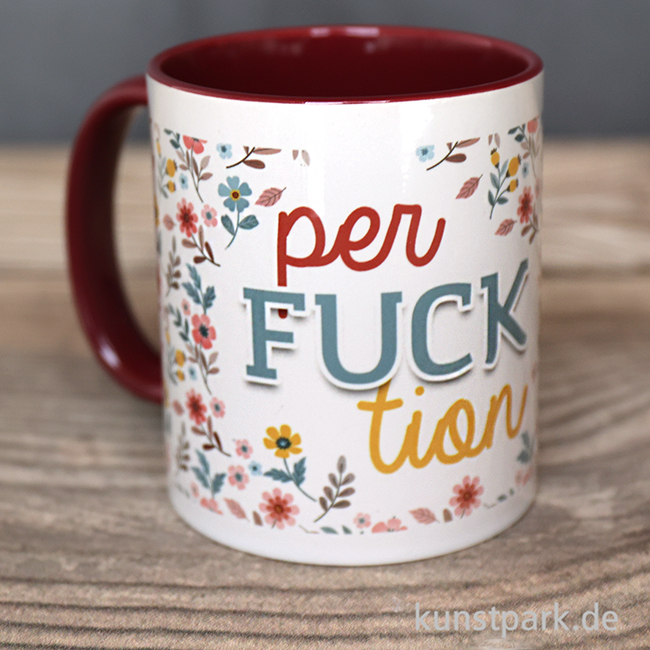 Artikelbild 2 des Artikels “Tasse, Bordeaux, Bedruckt, Design, Perfcktion “