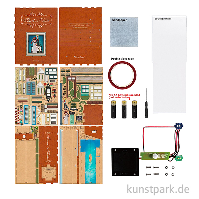 Artikelbild 2 des Artikels “TONECHEER Book Nook - Travel in Venice “
