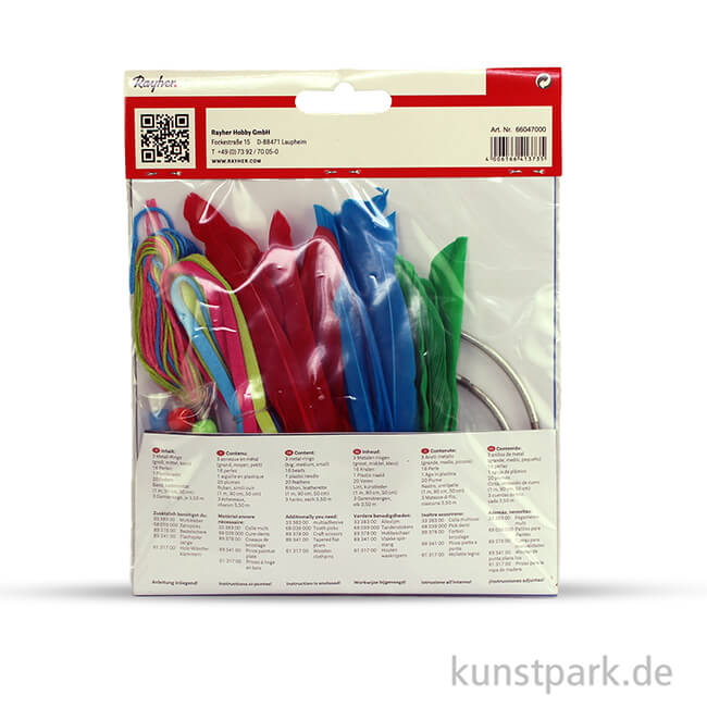 Artikelbild 2 des Artikels “Traumfänger Set bunt, 14x41 cm “