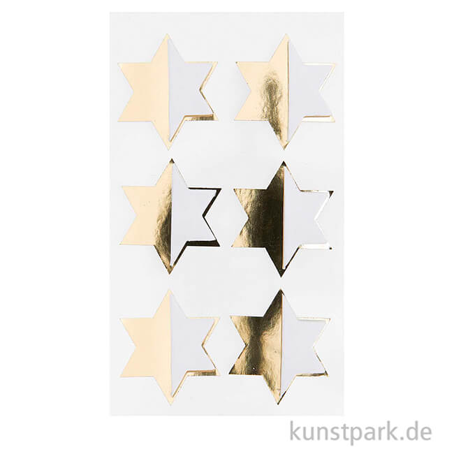 Artikelbild 2 des Artikels “Wabenpapier Sticker - Sterne “