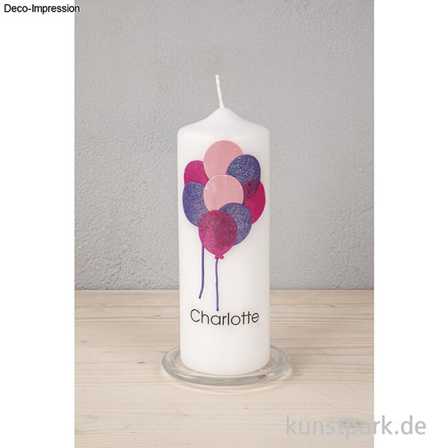 Artikelbild 2 des Artikels “Wachsfolie Glimmer in 8 bunten Farben, 10 x 5 cm “