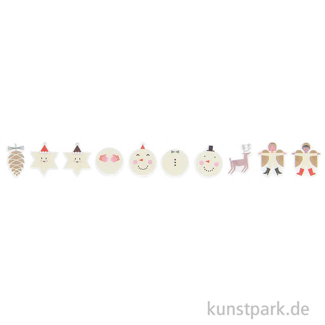 Artikelbild 2 des Artikels “Washi Sticker - I love Christmas, Figuren, 200 Stück “