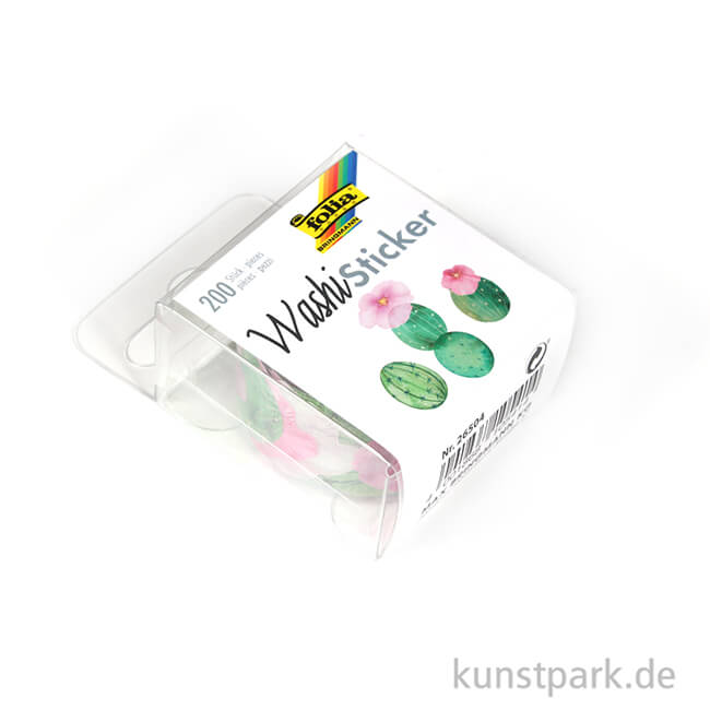 Artikelbild 2 des Artikels “Washi-Sticker - Kakteen, 200 Stück “