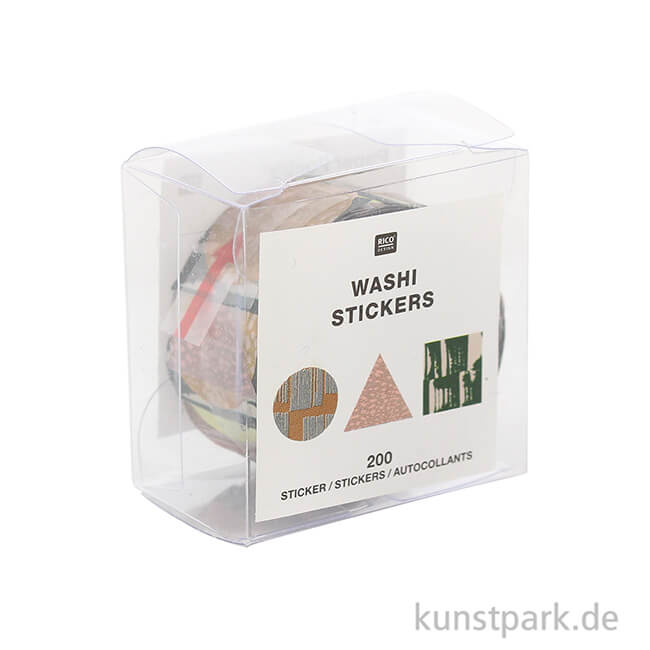 Artikelbild 2 des Artikels “Washi-Sticker - Nature Matters Struktur, 200 Stück “