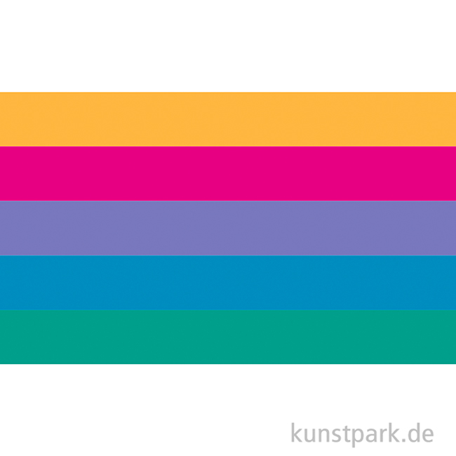 Artikelbild 2 des Artikels “Washi-Tape Set - BASIC Colours, 10 mm, 5 Rollen, je 10 m “