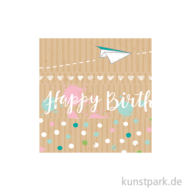 Artikelbild 2 des Artikels “Washi-Tape Set - KRAFTPAPIER I, 4 Rollen, je 10 m “