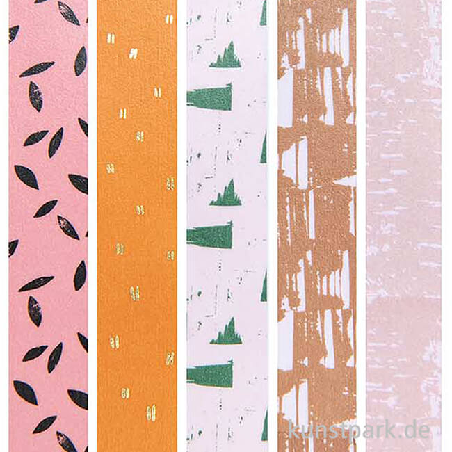Artikelbild 2 des Artikels “Washi Tape Set - Nature Matters Struktur, 5 Stück, je 10 m “