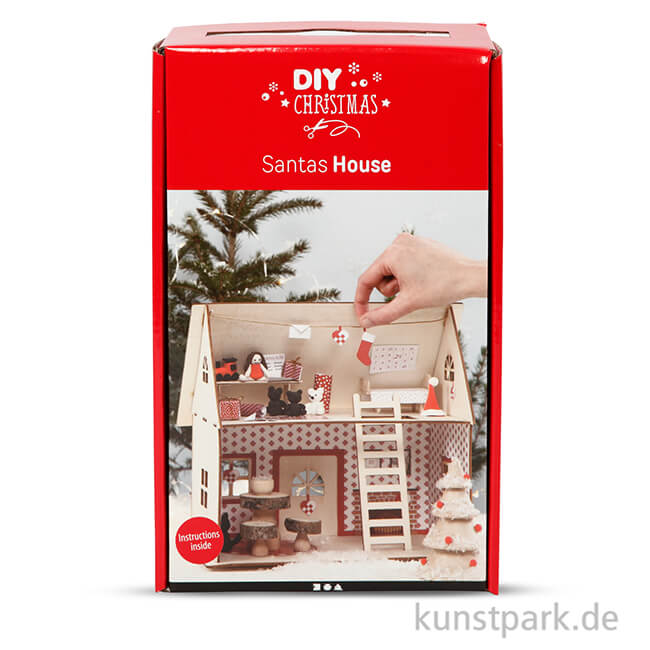 Artikelbild 2 des Artikels “Weihnachtsmann-Haus Materialset mit umfangreichem Zubehör “