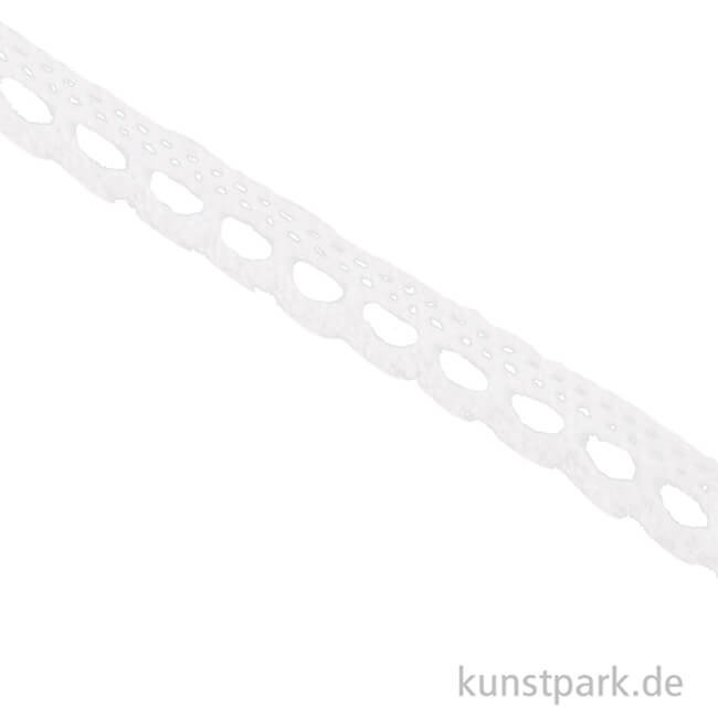 Artikelbild 2 des Artikels “Weiße Häkelborte, Breite 10 mm, Länge 10 m “