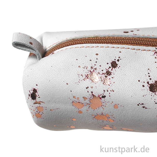 Artikelbild 2 des Artikels “Wildleder-Etui - Splash, Kupfer, Rund “