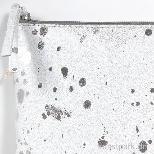 Artikelbild 2 des Artikels “Wildleder-Etui - Splash, Silber, Flach “