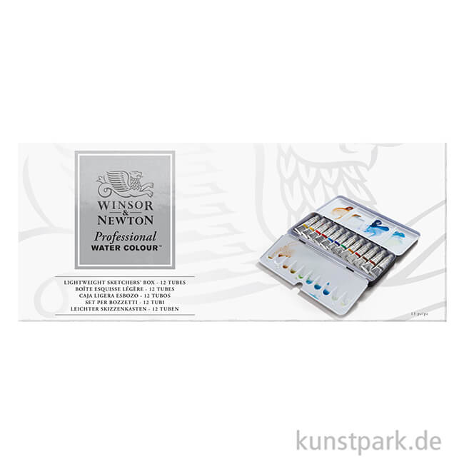 Artikelbild 2 des Artikels “Winsor & Newton Aquarellkasten mit 12 Tuben 5 ml “