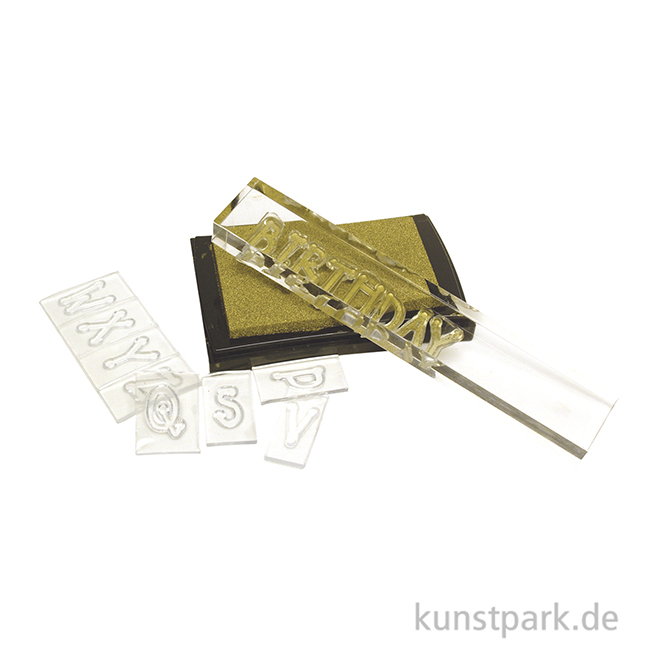 Artikelbild 3 des Artikels “Acrylblock Set für Stempel, 3 verschiedene Größen “