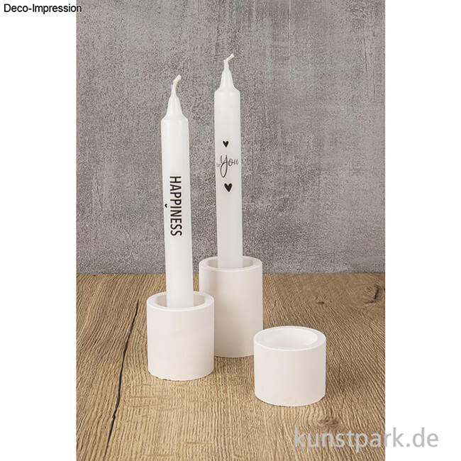 Artikelbild 3 des Artikels “Bastelset für 3 Raysin Kerzenhalter, inklusive Kerzen-Transferfolie “