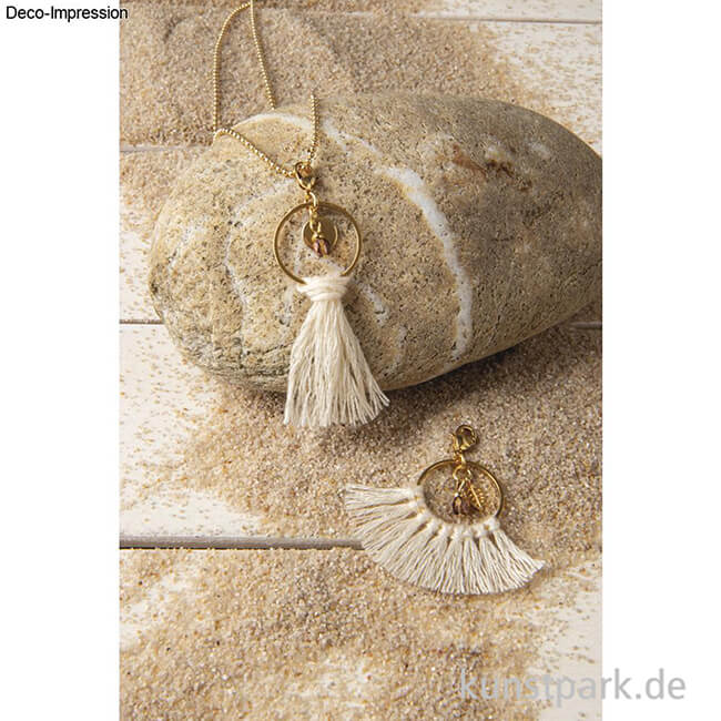 Artikelbild 3 des Artikels “Bastelset Kette Golden Summer, 60 cm Kette mit 2 Anhängern “