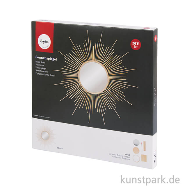 Artikelbild 3 des Artikels “Bastelset Sonnenspiegel groß - 63 cm, Spiegel 20cm “