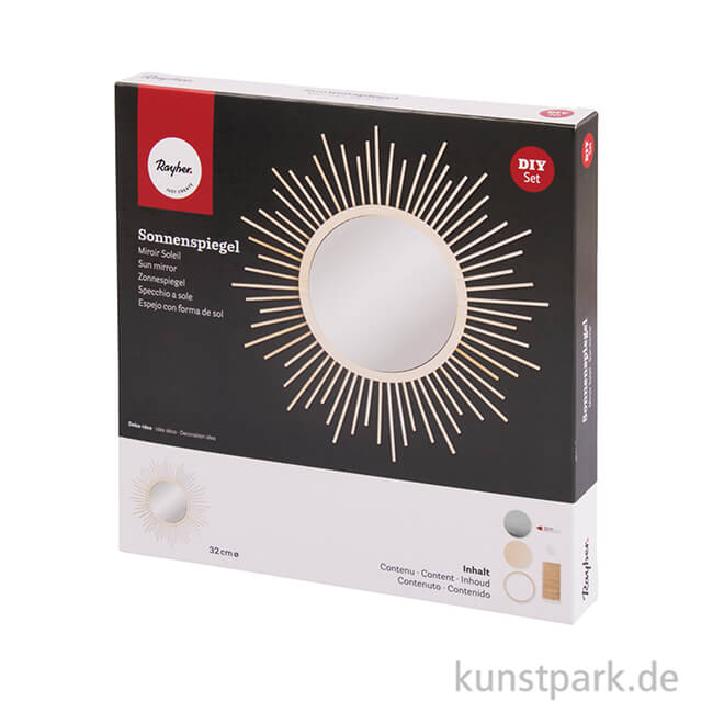 Artikelbild 3 des Artikels “Bastelset Sonnenspiegel klein - 32 cm, Spiegel 15 cm “