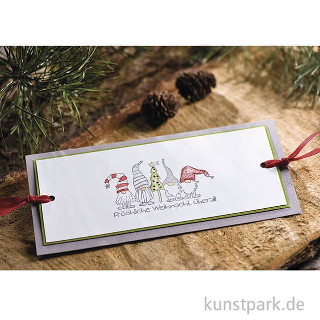 Artikelbild 3 des Artikels “Butterer Stempel - Es wichtelt, Holz, 6 x 10 cm “