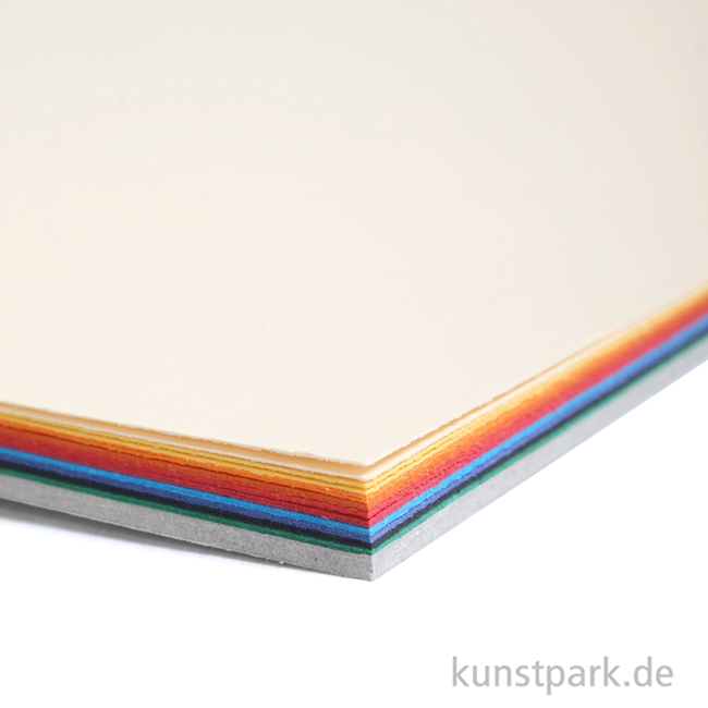 Artikelbild 3 des Artikels “Clairefontaine ETIVAL COLOR Zeichenpapier, DIN A4, 160 g/m², 20 Blatt “