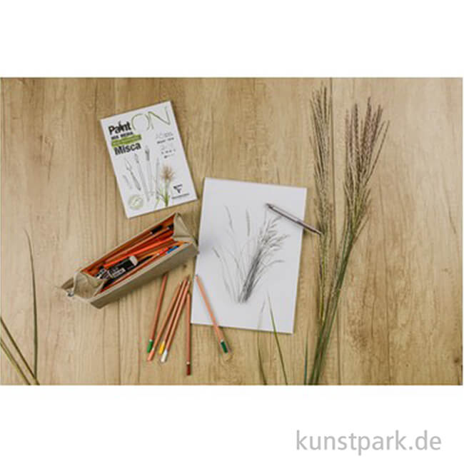 Artikelbild 3 des Artikels “Clairefontaine Paint'ON MISCA Mixed Media Block, 250g, 15 Blatt “
