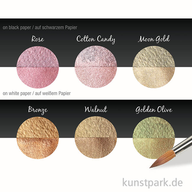 Artikelbild 3 des Artikels “COLIRO Pearl Colors - 6 Perlglanzfarben im Metallkasten, Lisi “