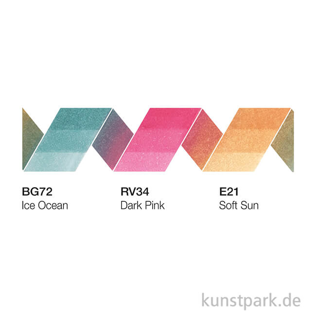 Artikelbild 3 des Artikels “COPIC ciao Set - 3er Vibrant Palette “