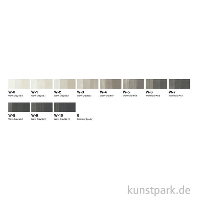 Artikelbild 3 des Artikels “COPIC Marker Set 12er - Grau WG “