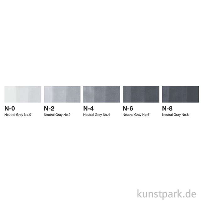 Artikelbild 3 des Artikels “COPIC Sketch Set - Sketching Grays, 6 Stifte “