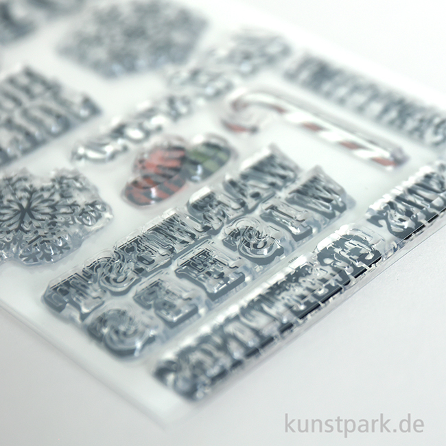 Artikelbild 3 des Artikels “CraftEmotions Clear Stamps - Christmas Sprüche, DIN A6 “