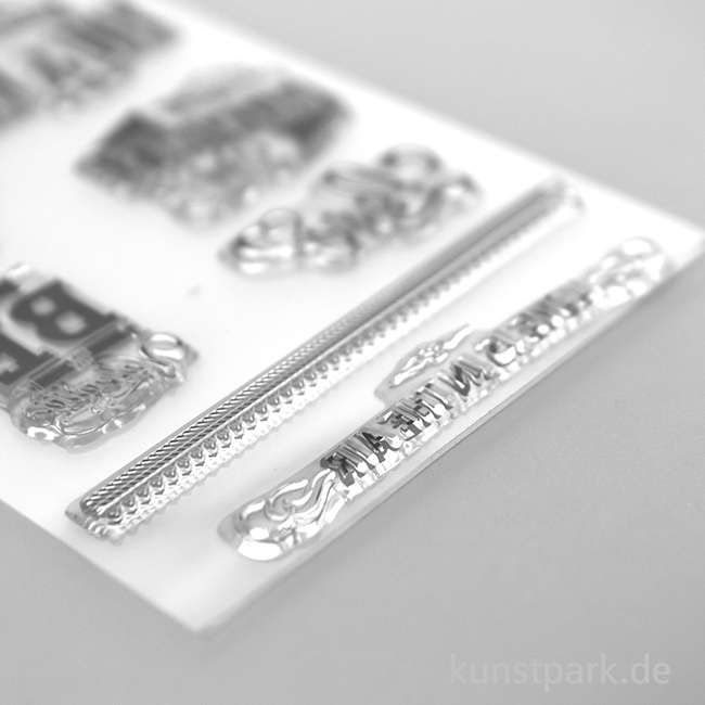 Artikelbild 3 des Artikels “CraftEmotions Clear Stamps - Valentinstag Sprüche, DIN A6 “