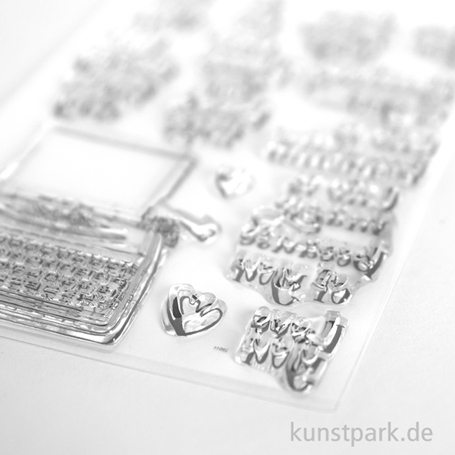 Artikelbild 3 des Artikels “CraftEmotions Clear Stamps - Zitate Typewriter, DIN A6 “