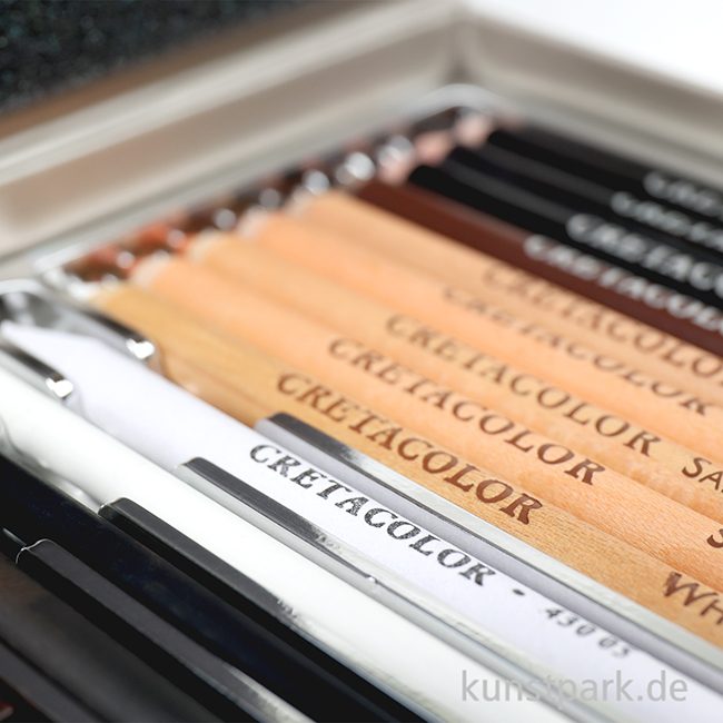Artikelbild 3 des Artikels “Cretacolor PASSION BOX - 25-teiliges Skizzierset in Geschenkbox “
