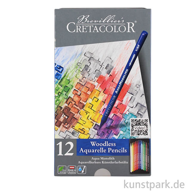 Artikelbild 3 des Artikels “Cretacolor AQUA MONOLITH - 12er Aquarell-Set im Metalletui “