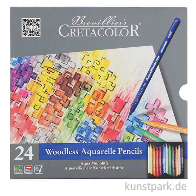 Artikelbild 3 des Artikels “Cretacolor AQUA MONOLITH - 24er Aquarell-Set im Metalletui “