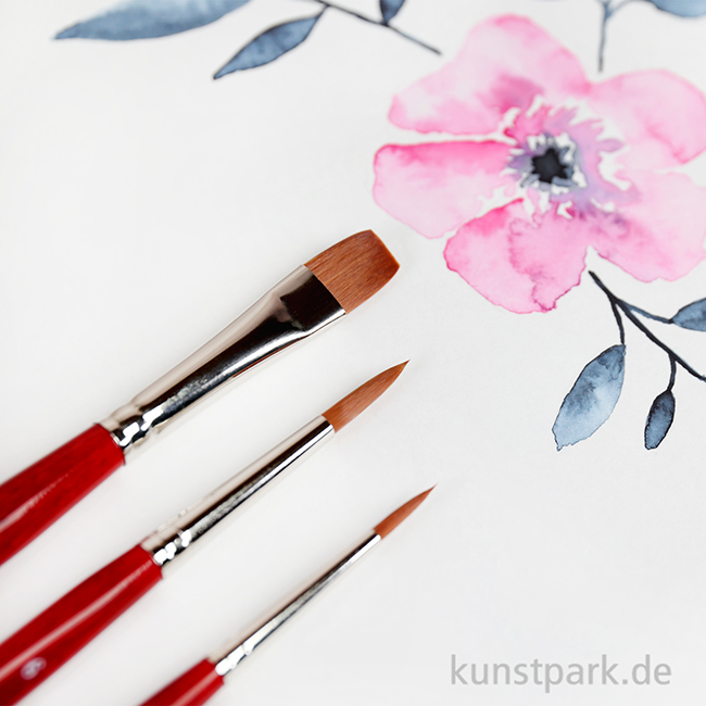 Artikelbild 3 des Artikels “da Vinci 3er Pinselset WATERCOLOR “