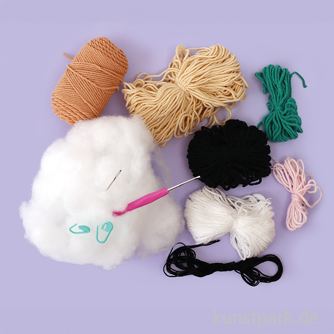 Artikelbild 3 des Artikels “DIY Häkelset - Affe Amigurumi Kit “
