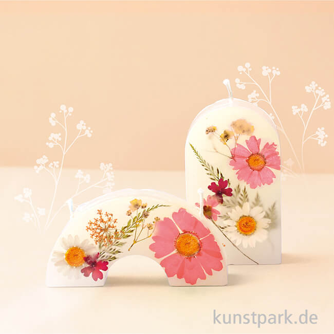 Artikelbild 3 des Artikels “DIY Set - Kerzen mit gepressten Blumen “