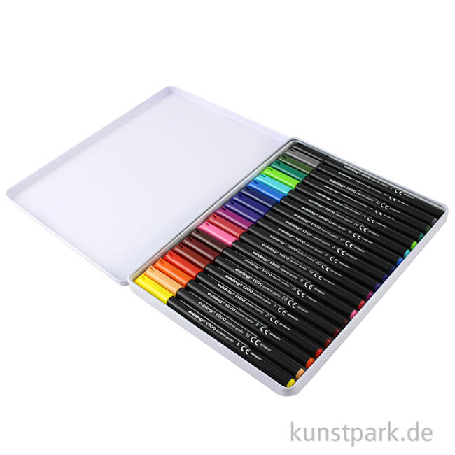 Artikelbild 3 des Artikels “edding 1200 Colourpen Set, Metallschachtel mit 20 Farben “