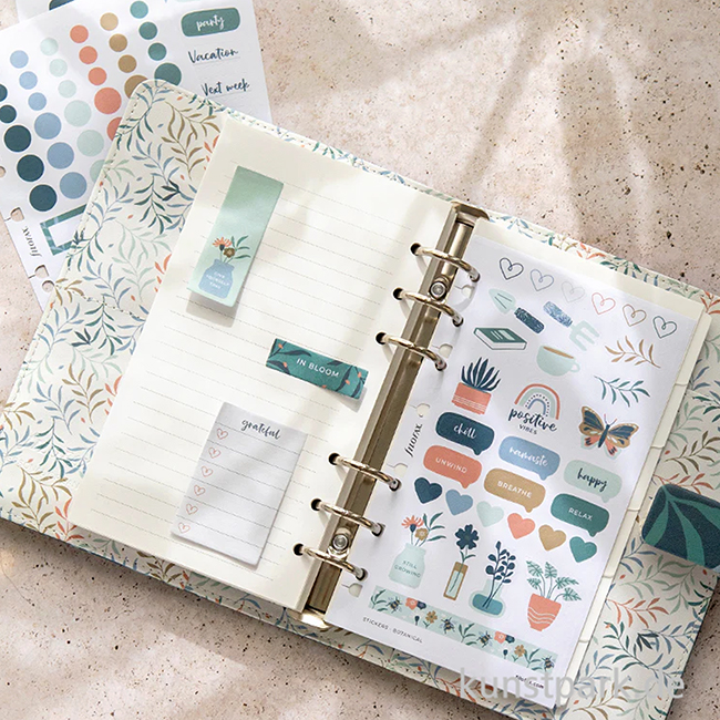 Artikelbild 3 des Artikels “FILOFAX Sticker - Botanical, 6 Stickerbögen “