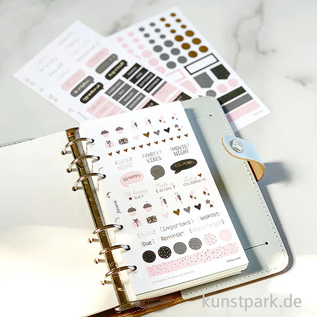 Artikelbild 3 des Artikels “FILOFAX Sticker - Confetti, 6 Stickerbögen “