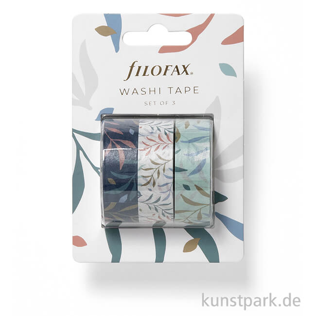 Artikelbild 3 des Artikels “FILOFAX Washi Tape Set - Botanical, 3 Stück, je 5m “
