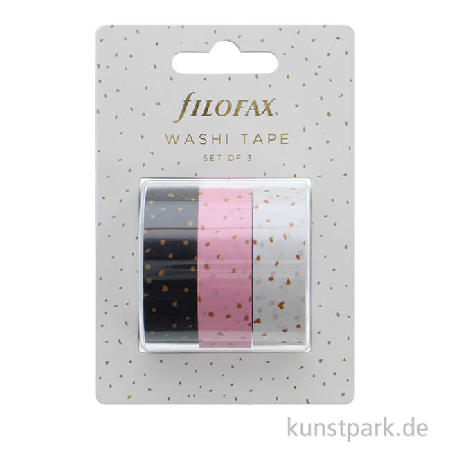 Artikelbild 3 des Artikels “FILOFAX Washi Tape Set - Confetti, 3 Stück, je 5m “