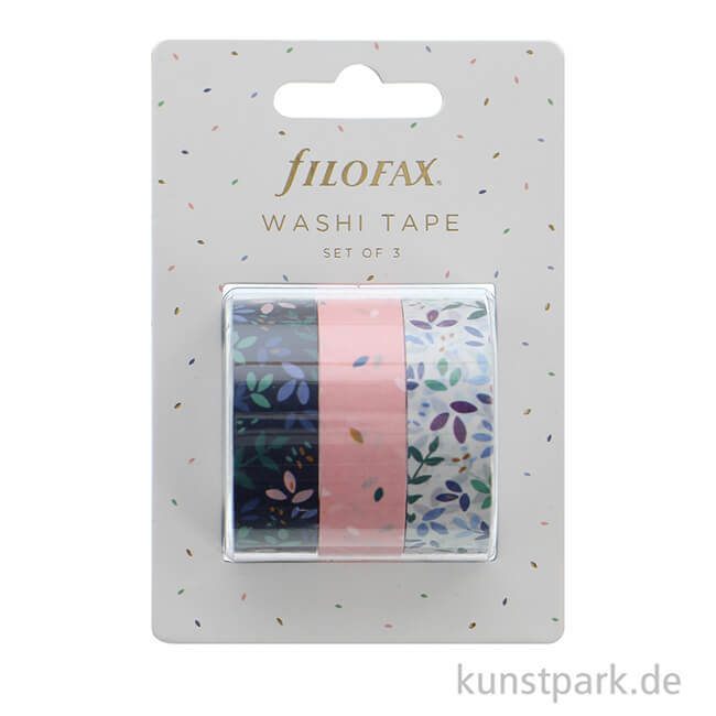 Artikelbild 3 des Artikels “FILOFAX Washi Tape Set - Garden, 3 Stück, je 5m “